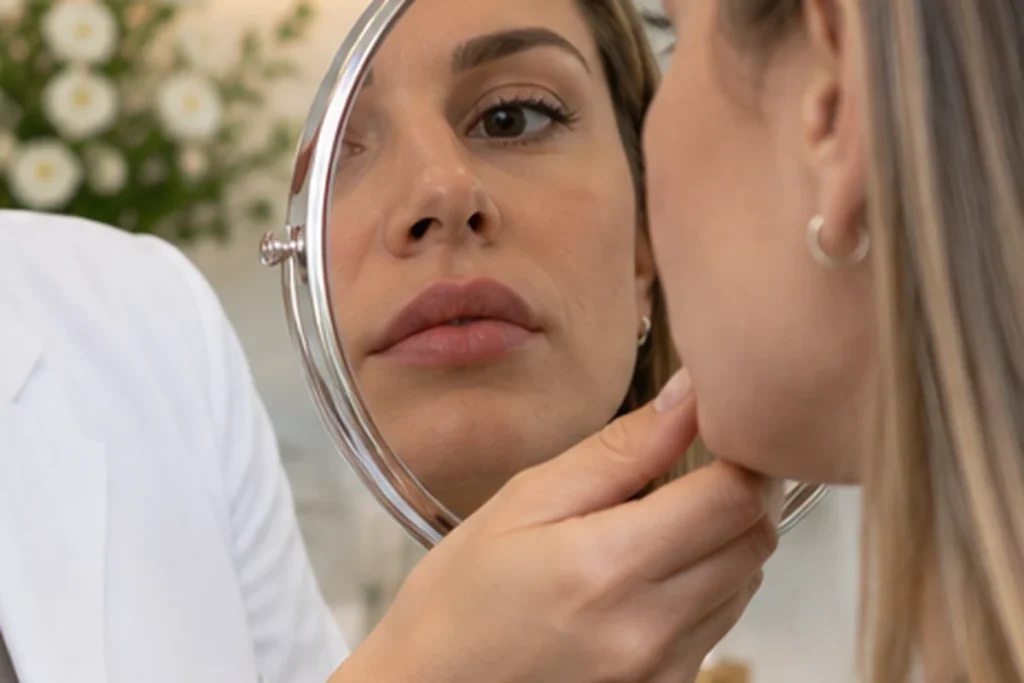 Lippen nach Hyaluron asymmetrisch – Schwellung oder Korrekturbedarf?